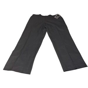 New Sean John Fine Tailoring Charcoal Gray Flat Front Dress Pants 40 x 30 TubA3